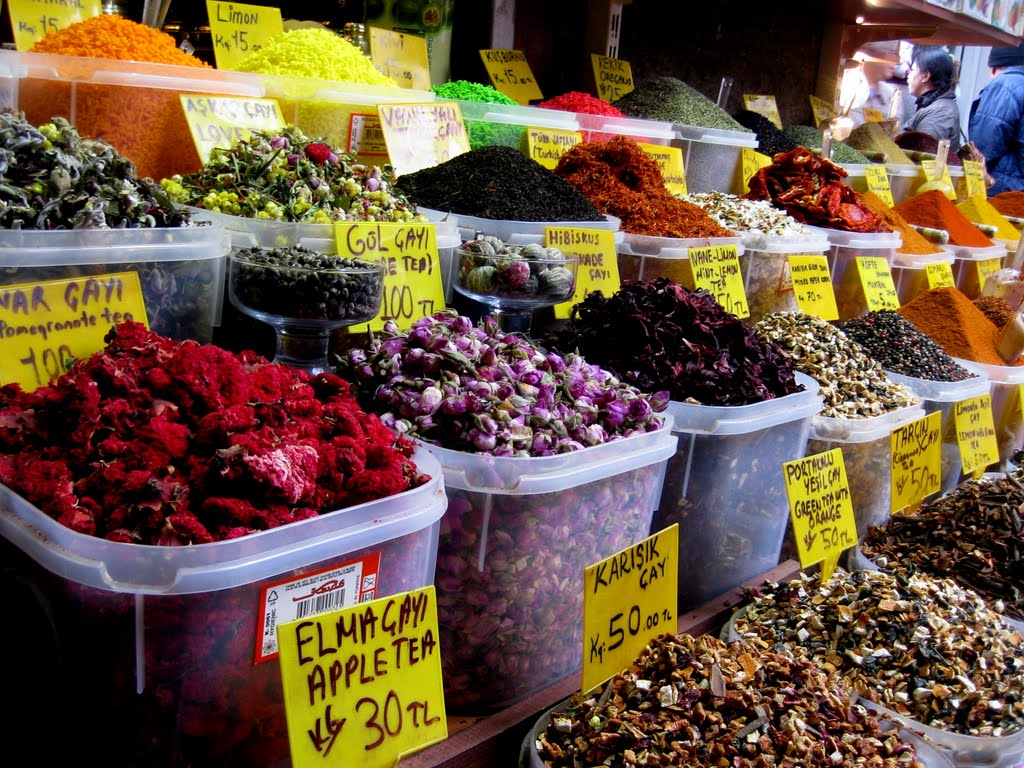 Egyptian Spice Market, Istanbul, Turkey