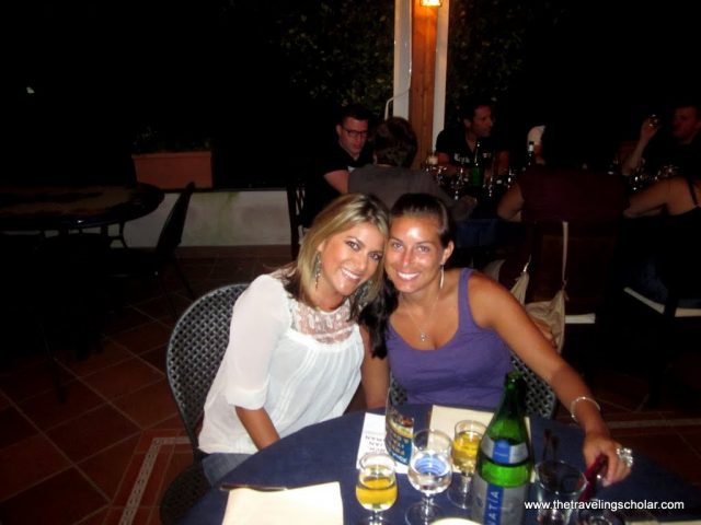Dinner in Bomerano, Amalfi Coast