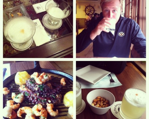Dining in Lima, Peru