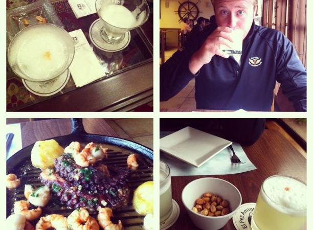 Dining in Lima, Peru