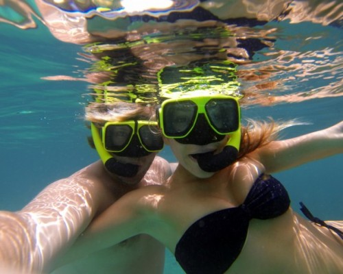 Snorkeling Trunk Bay, St. John, USVI