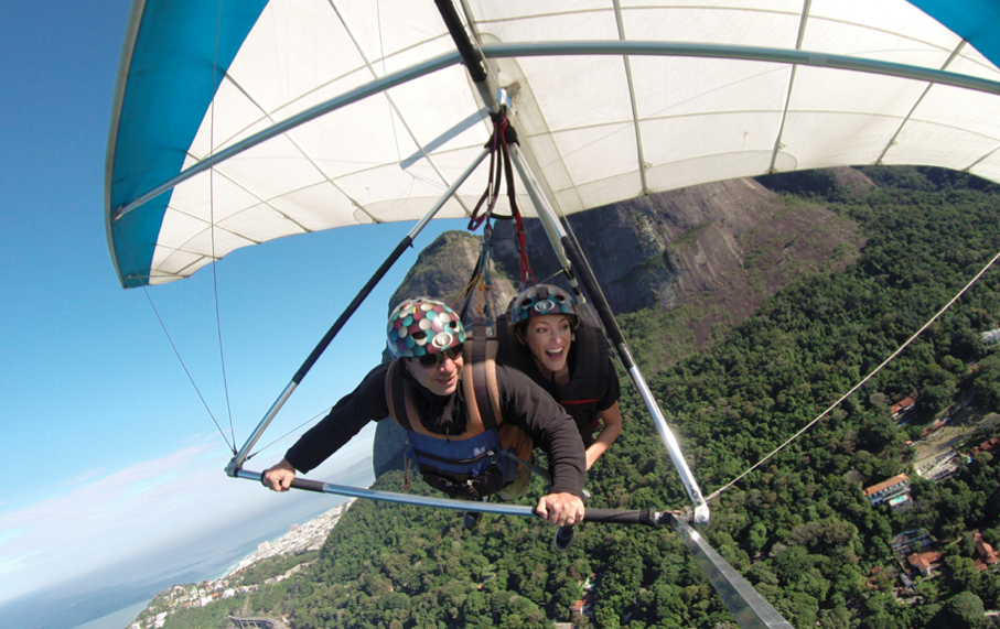 Hang Gliding in Rio de Janeiro, Brazil