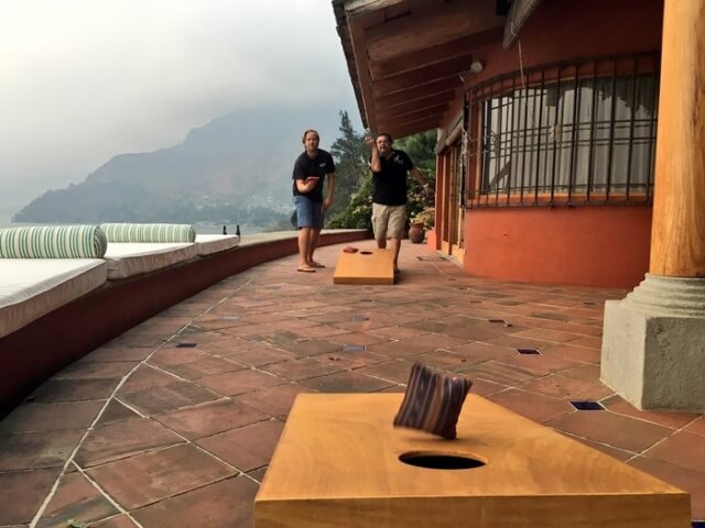 Cornhole, Lake Atitlan