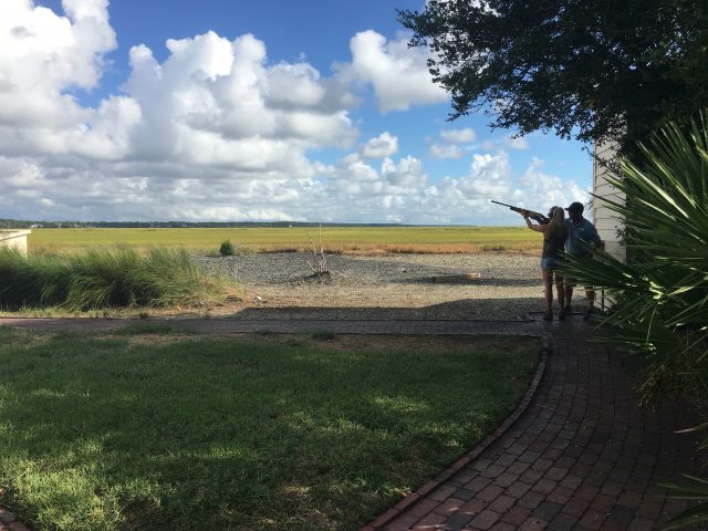 Shooting School at Sea Island