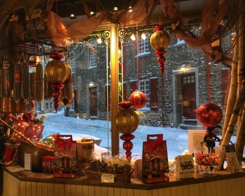 Quartier Petit Champlain, Christmas in Quebec City