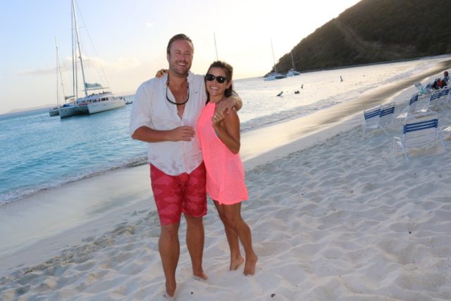 Sunset on Jost Van Dyke, BVI