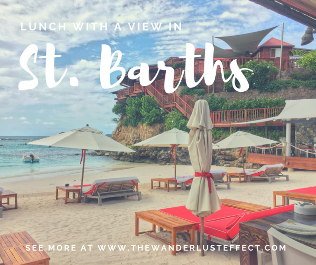 Sand Bar at Eden Rock, Best Lunch in St. Barths