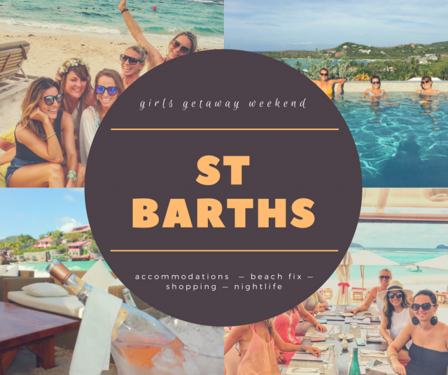 St. Barts Bachelorette Party - Sprinkled With Pink