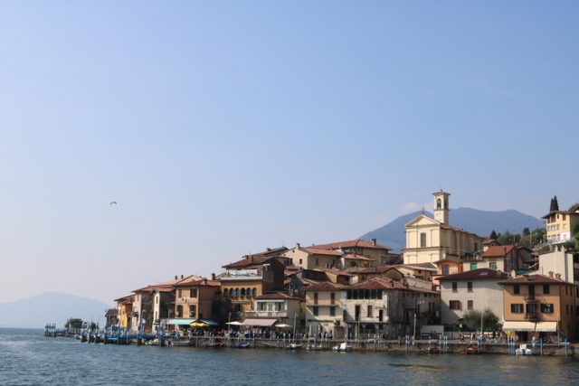 Monte Isola at Lago d'Iseo, Sightseeing from Venice to Milan