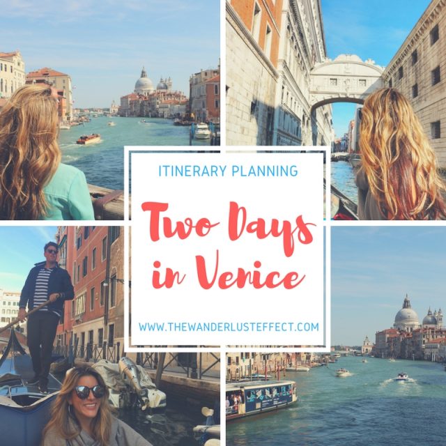 to dage i Venedig, Italien