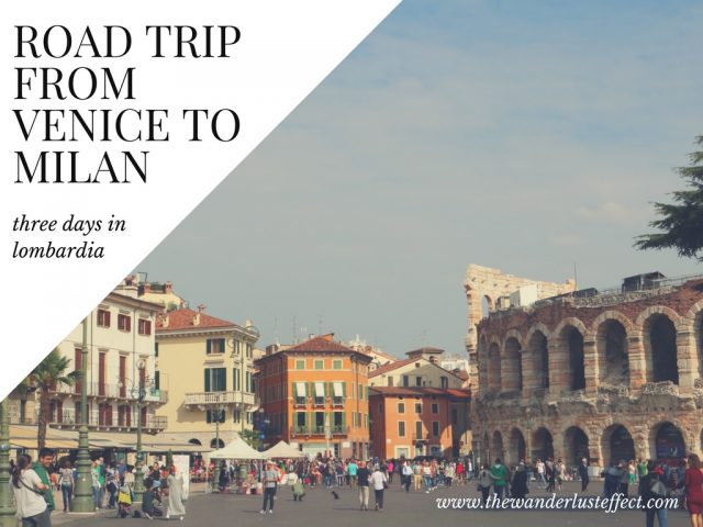 Sightseeing from Venice to Milan