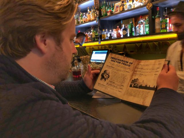 Bars in Tallinn: Sigmund Freud