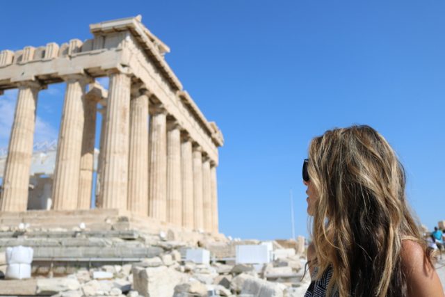 Visiting the Acropolis