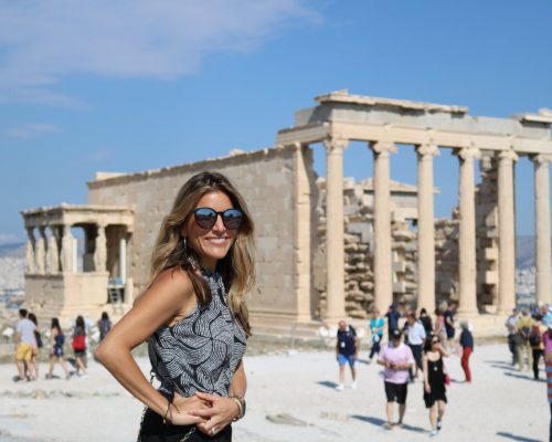 Visiting the Acropolis, Athens