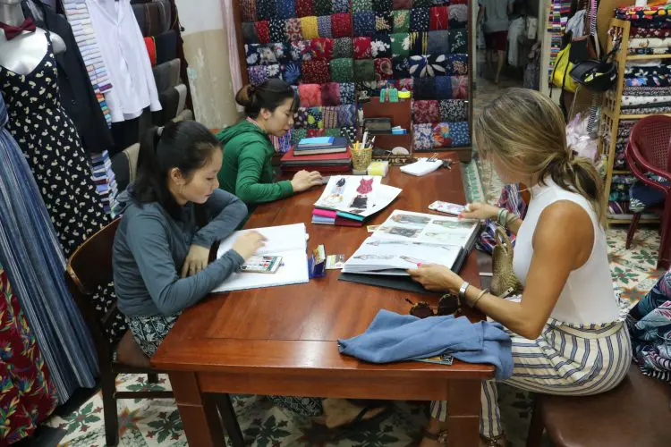 Tailor Made Clothing in Hoi An