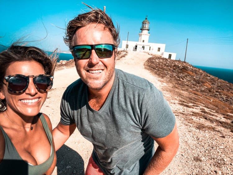 ATV Tour of Mykonos, Armenistis Lighthouse