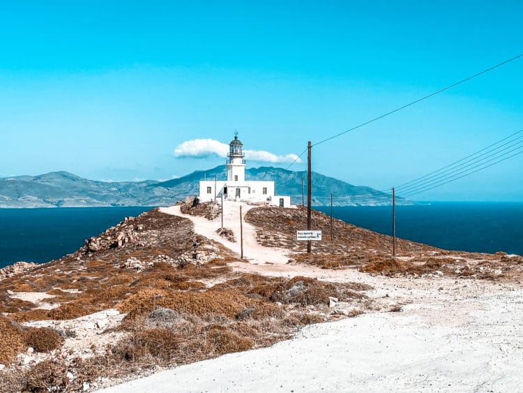 ATV Tour of Mykonos, Armenistis Lighthouse