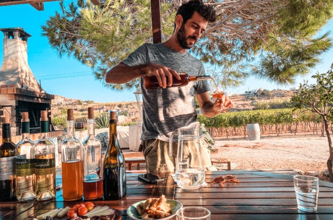 Wine Tasting in the Cyclades