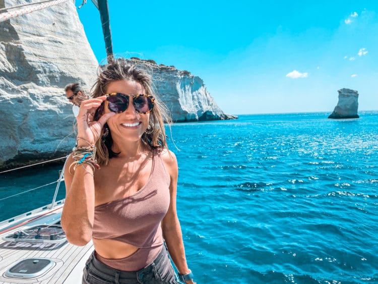 Boat Trip to Kleftiko, Milos