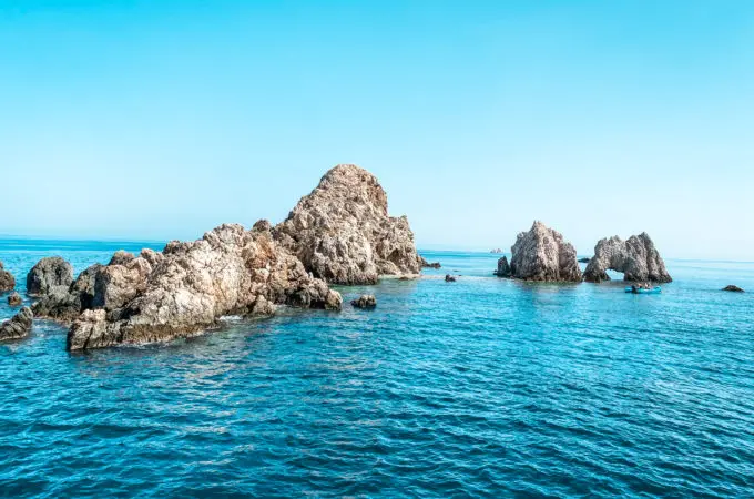 Exploring Antiparos with Captain Ben