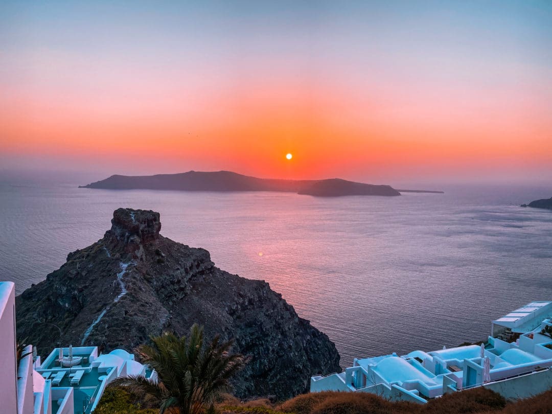 Places for Sunset in Santorini