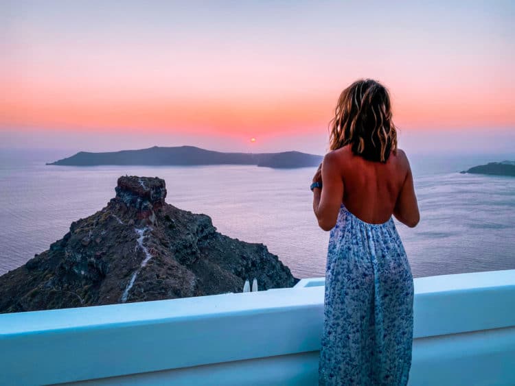 Places for Sunset in Santorini