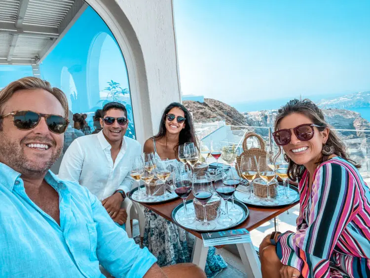 Self-Guided Wine Tasting Tour in Santorini