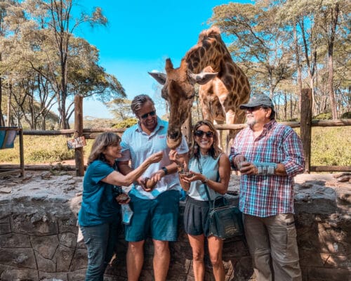 Giraffe Center, Two Days in Nairobi