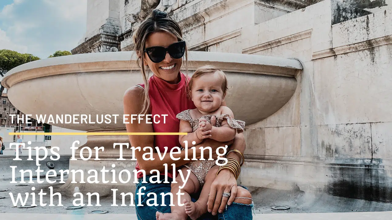 International travel with an infant