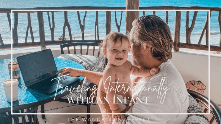 International travel with an infant